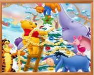 Sort my tiles christmas Winnie ingyen játék